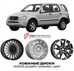 КОВАНЫЕ ДИСКИ для Mercedes-Benz M-Class W163 Рестайлинг 2001-2005 Мерседес-Бенц