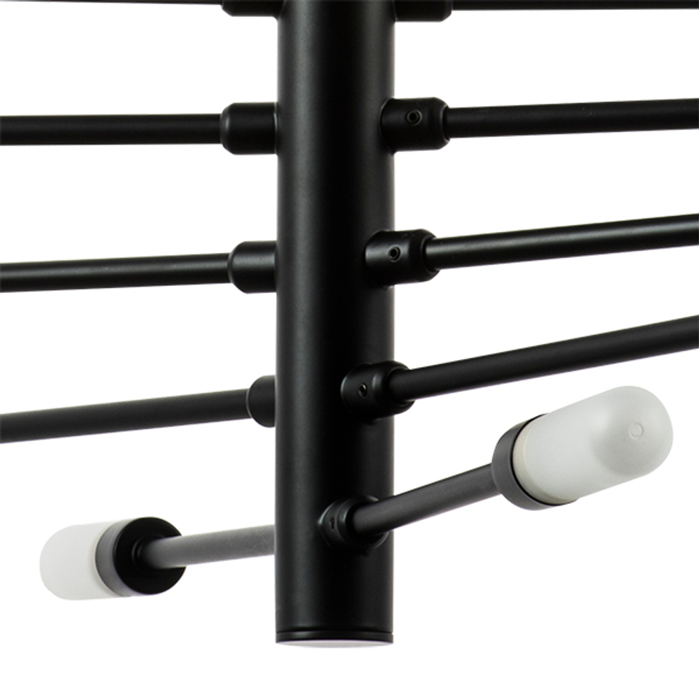 733187 Люстра RAGNO 18х40W G9 ЧЕРНЫЙ МАТОВЫЙ