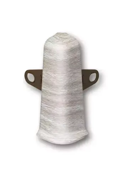 Наружный угол плинтуса IDEAL Деконика 100 мм, Орех антик 294 (1 шт)