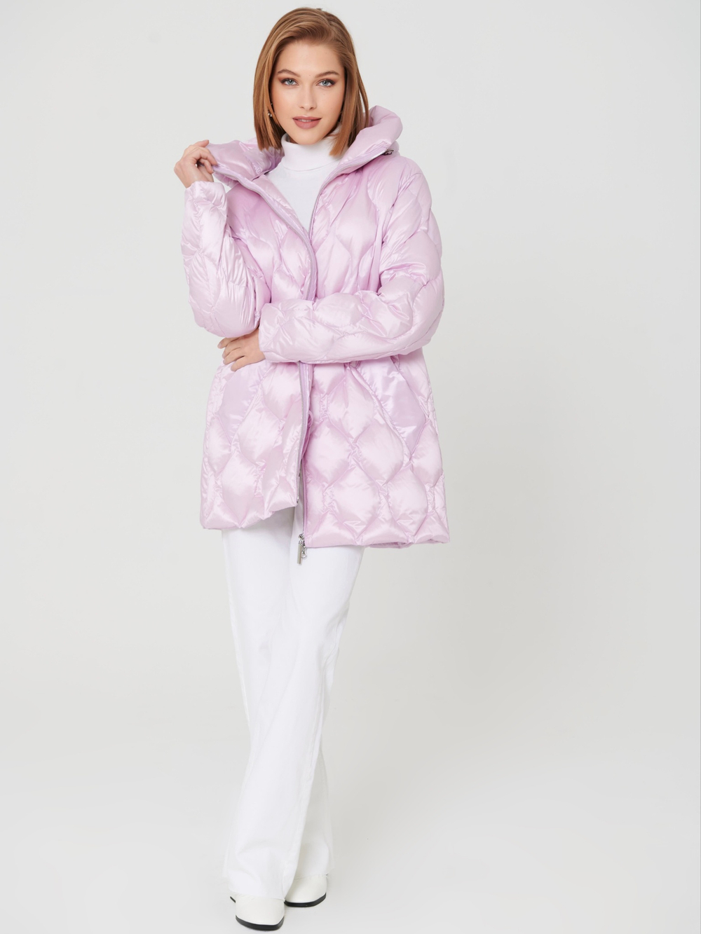 304.FW23.009S куртка женская SOFT PINK