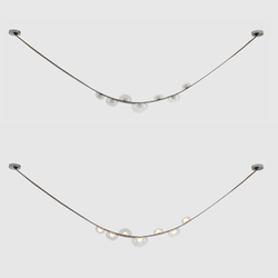 Светильник подвесной Crystal Lux BOSQUE SP7 L3000 BROWN/TRANSPARENT