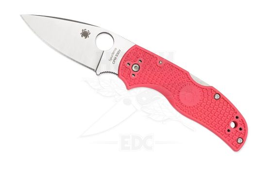 Складной нож Spyderco Native 5 C41PPN5 c клинком из стали CPM-S35VN, рукоять FRN
