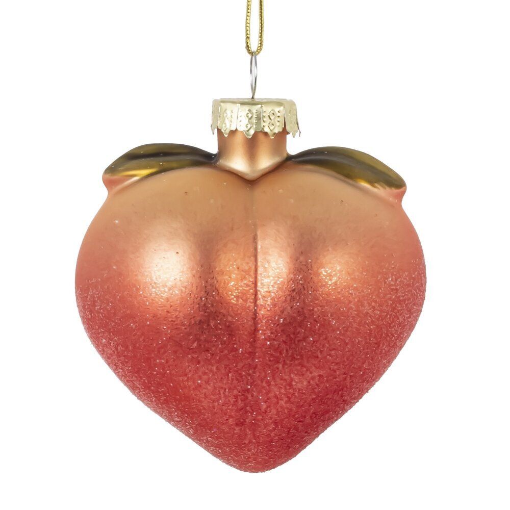 GAEM Украшение новогоднее "Персик", L6 W5,5 H6,5 см