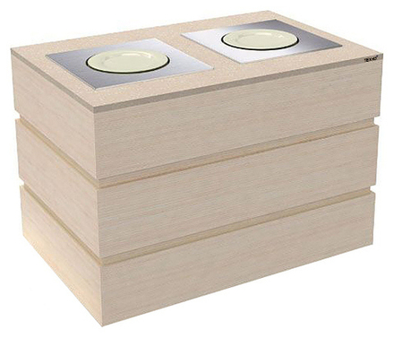 Буфет с раздатчиком посуды Техно-ТТ БРП-200/1286