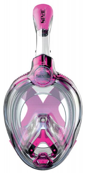 Маска полнолицевая детская Seac Magica junior Pink