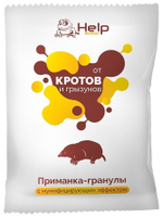 ПРИМАНКА-ГРАНУЛЫ HELP Д/УНИЧТОЖЕНИЯ КРОТОВ 50Г 80292