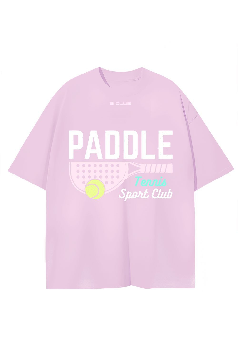 “Paddle tennis” Футболка унисекс свободного кроя