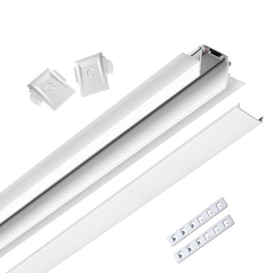 135198 SHINO NT23 172 белый Низковольтный шинопровод для встраиваемого монтажа в ГКЛ 1м IP20 48V SMAL