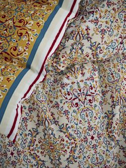 Постельное белье перкаль Сказка "Узорная графика/Узорная графика" 2-спальное Наволочка 50х70 см 2 шт Простынь на резинке 160x200 см Пододеяльник 175x215 см