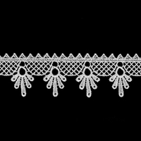 Кружево плетёное, ш. 4,3 см, белый