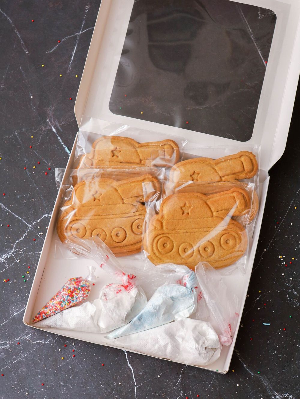 Имбирные пряники "Человечки" - 4 шт.