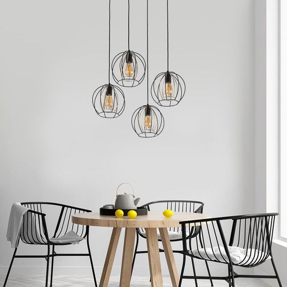Подвесная люстра TK Lighting 6598 Jaula