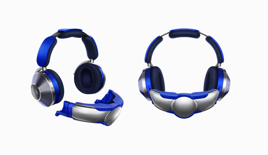 Наушники Dyson Zone с очисткой воздуха (Ultra Blue/Prussian Blue)