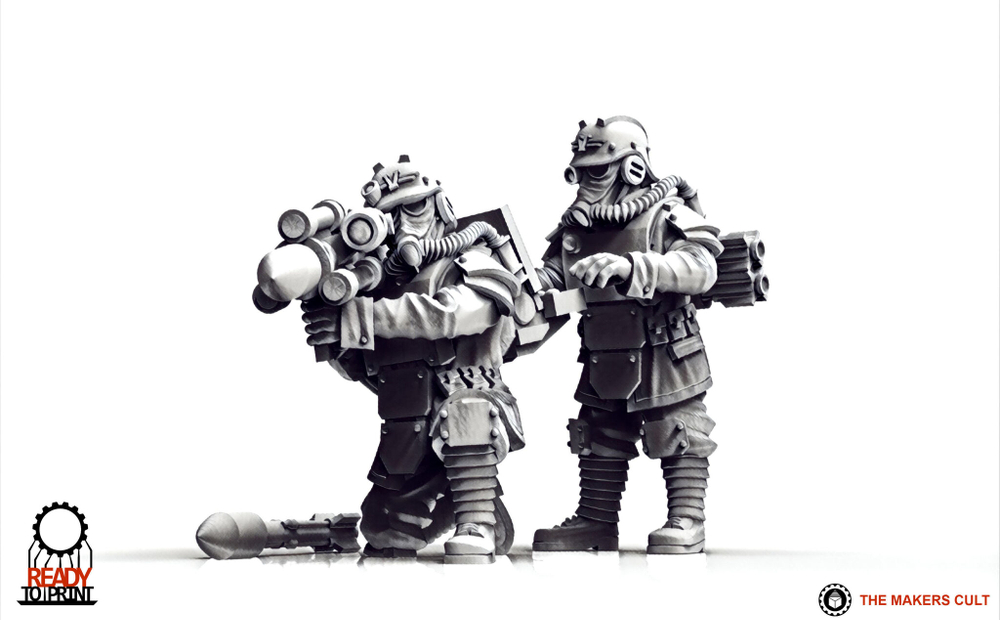 Криг Противотанковая управляемая ракета Valour Korps - Guided Missile Team