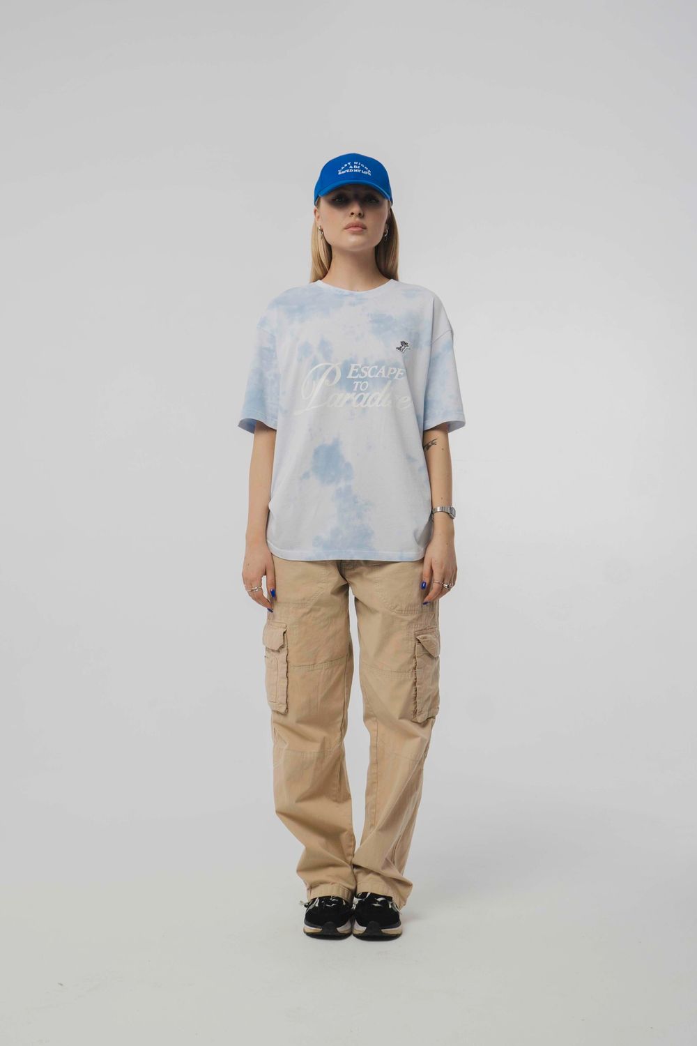 Футболка "ETP" Небесно-Голубая