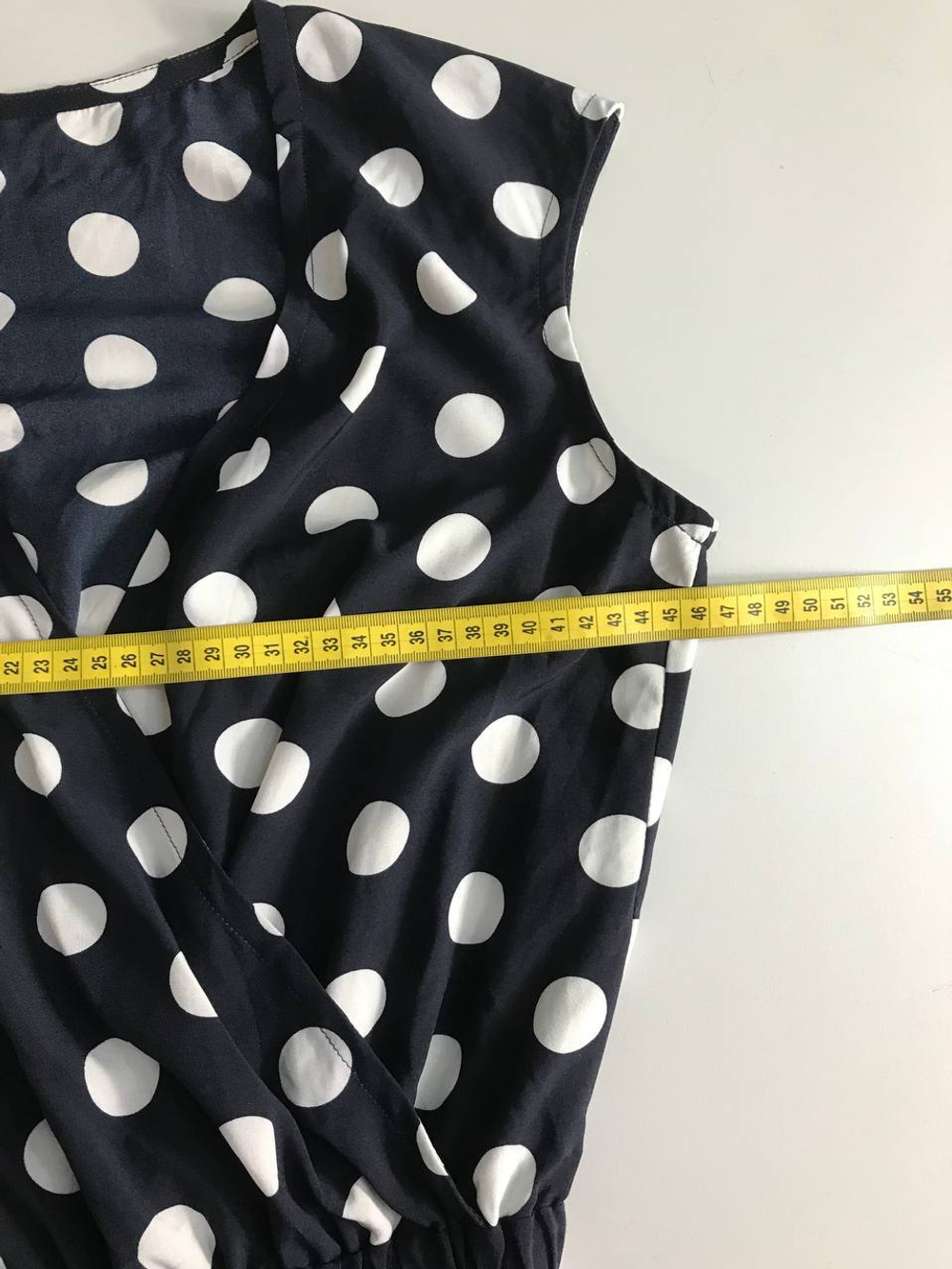 Комбинезон в горошек, визуально на 42 размер