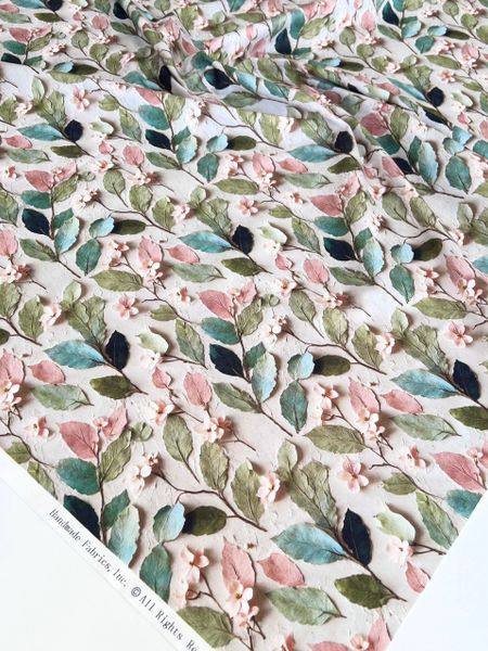 ИМПАСТО, ВЕСЕННЕЕ ЦВЕТЕНИЕ, отрез 45 см - 100% хлопок 3