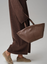 Кожаная сумка Azaro 31355 коричневый какао