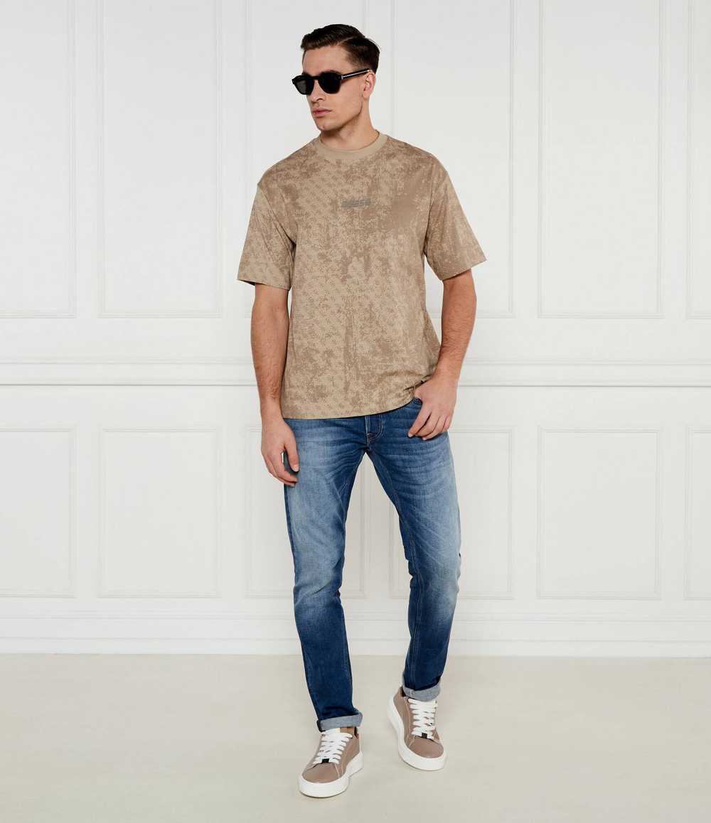 Футболка GOTAM GUESS ACTIVE - бежевый(Z5RI16 I3Z14)