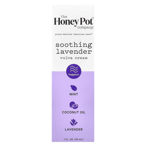 The Honey Pot Company, Крем для вульвы, успокаивающий с лавандой, 30 мл (1 жидк. унц.)