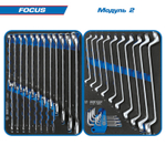 KING TONY (9G38-188MRV40) Набор инструментов 188 предметов, "FOCUS", в черной тележке