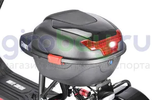 Электроскутер WHITE SIBERIA TRIKE MINI 1500W - Черный фото 20 фото №22