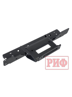 Площадка РИФ под лебёдку в штатный бампер Toyota Hilux 2020+ Black Onyx