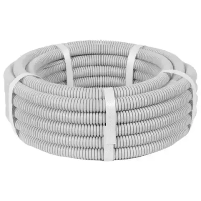 Труба гофрированная ПВХ лёгкая с зондом D16 мм "ТД СВ ГРУПП" - 20 метров