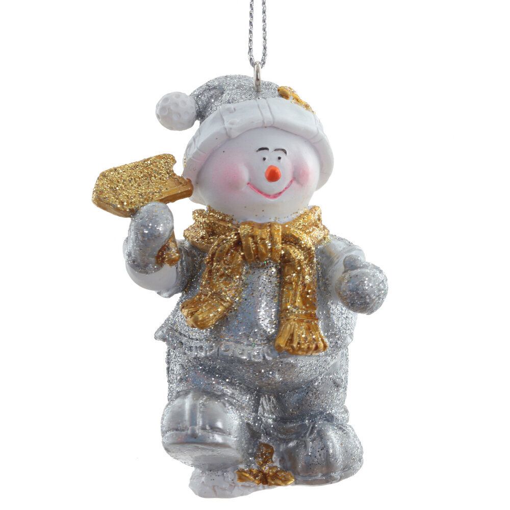 GAEM Украшение новогоднее "Снеговик, L5 W4 H7 см, 4в.