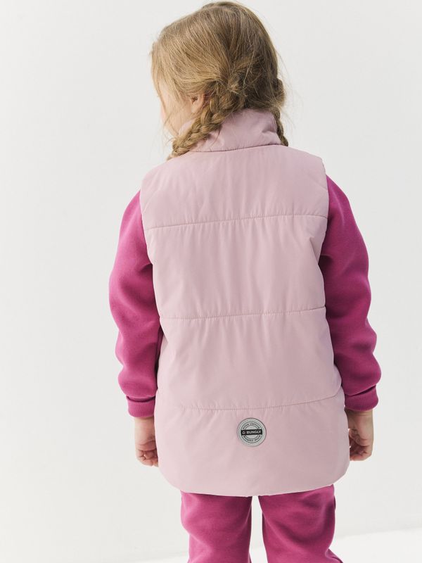 Жилет на молнии с капюшоном 