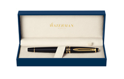Перьевая ручка Waterman Expert 3 DeLuxe, Black CT