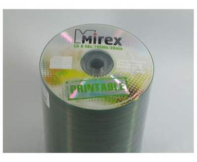 Mirex/ Диск Standart CD-R80/700MB 48x, 3 шт