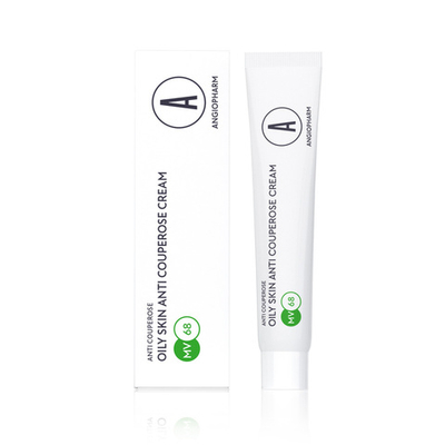 ANGIOPHARM АНТИКУПЕРОЗНЫЙ КРЕМ ДЛЯ СЕБОПРОФИЦИТНОЙ КОЖИ, 7 МЛ | ONLY SKIN ANTI–COUPEROSE CREAM