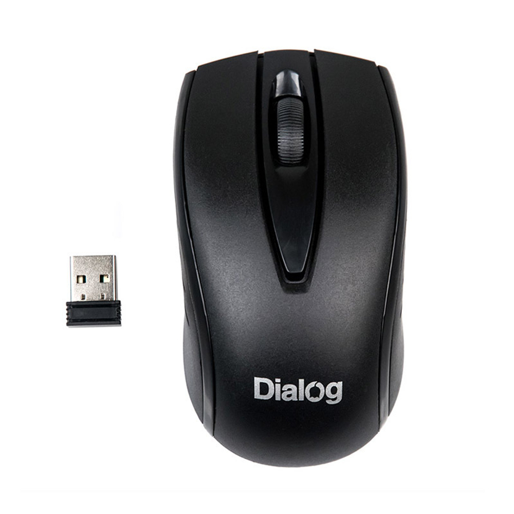 Мышь компьютерная Dialog Comfort MROC-17U, чёрный