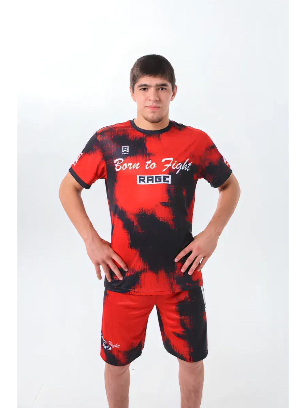 Костюм компрессионный шорты и футболка для тренировок