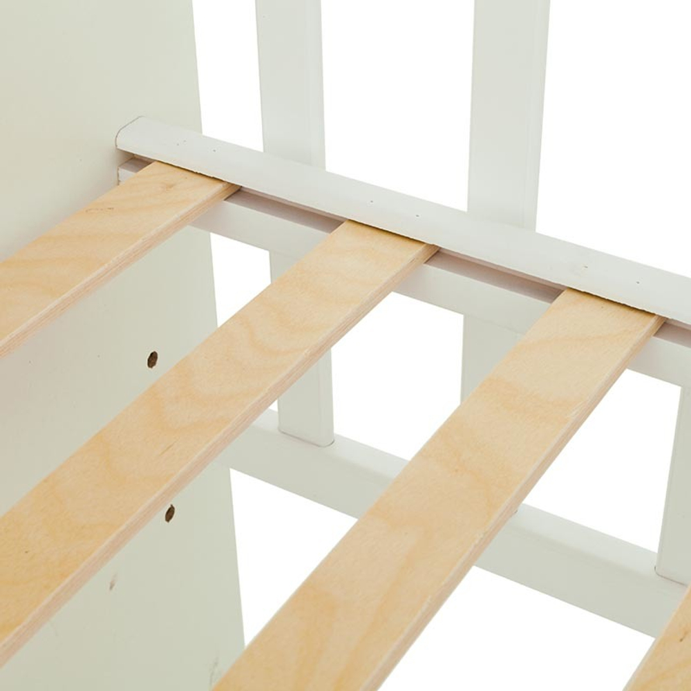 Кроватка детская Топотушки Фортуна классическая, белая