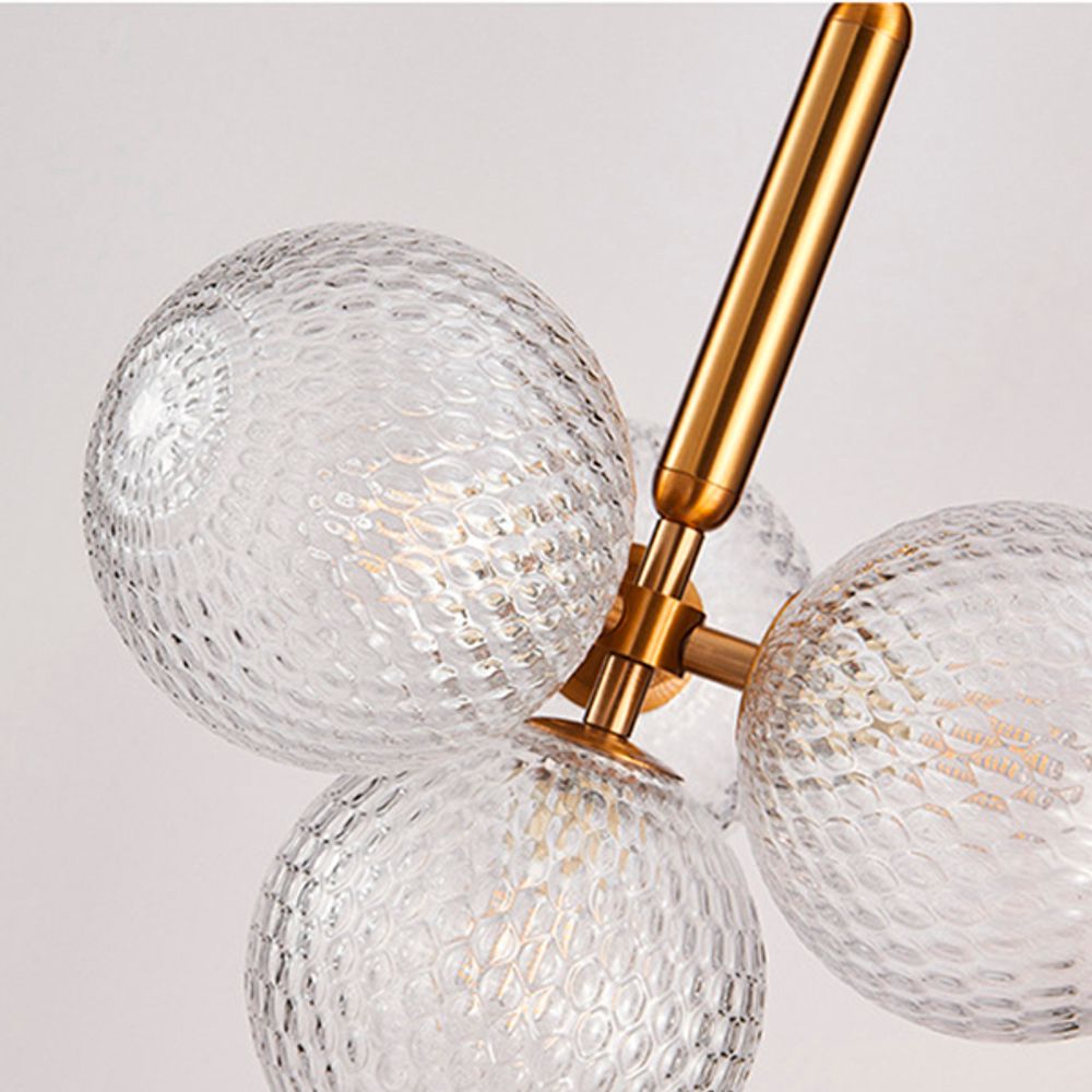 Подвесной светильник RAFFIN 4 Transparent Black