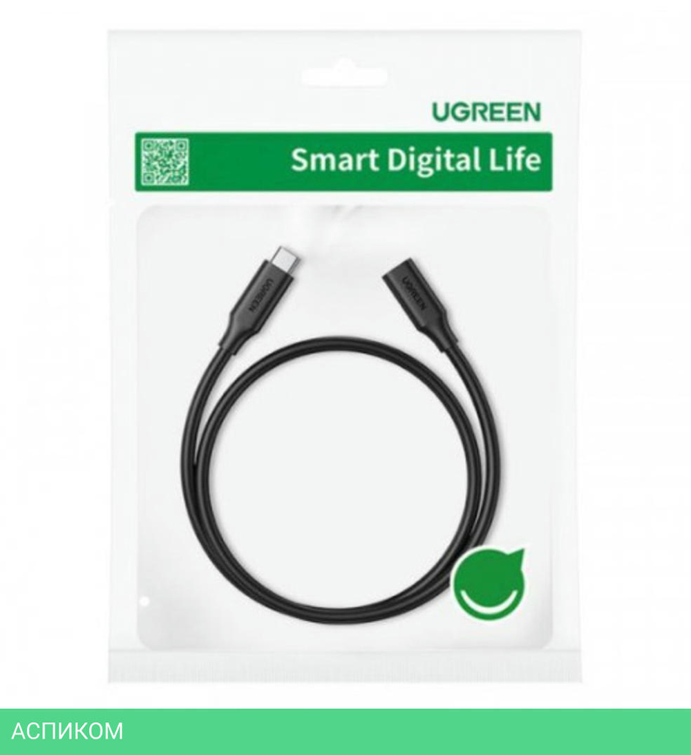 Кабель UGREEN US353-10387 Black (10387)