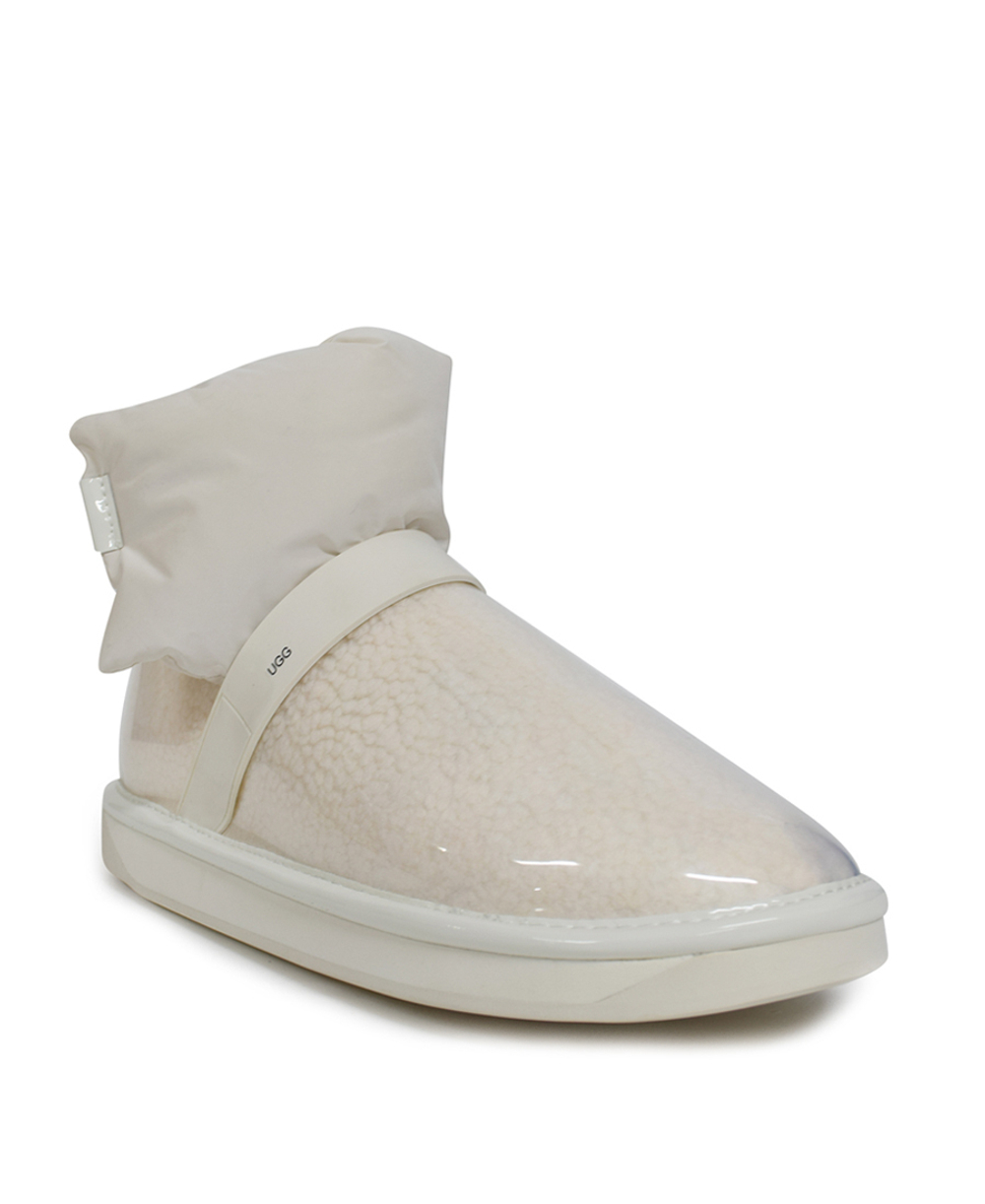 CLEAR QUILTY white