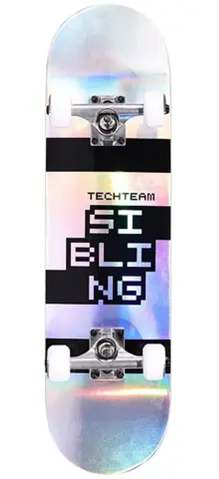 Скейтборд Tech Team Sibling 28,5x7,5" (Jetfuel / бензин)