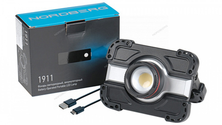 NORDBERG 1911 Фонарь светодиодный, стационарный, аккумуляторный, 3,6 В