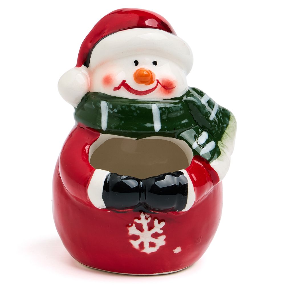 ПОДСТАВКА ДЛЯ ЗУБОЧИСТОК КОЛЛЕКЦИЯ "CHRISTMAS HOLIDAYS" 6*6*8,5 СМ