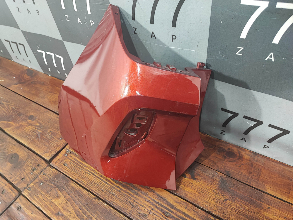 Бампер задний левая часть Kia Seltos 19-нв Б/У Оригинал 86691Q5000