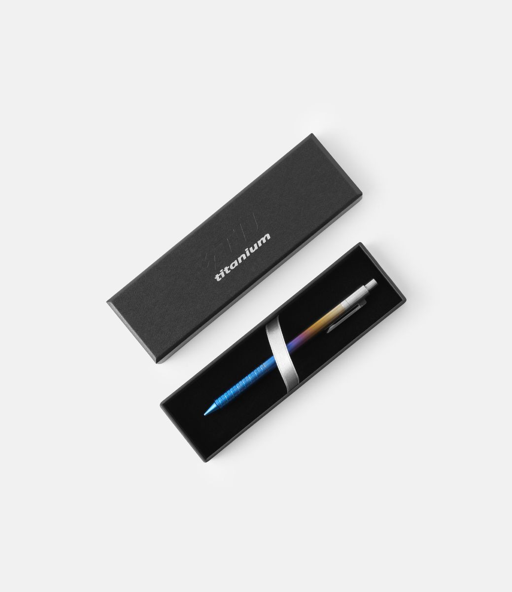 TIJ Ultra Ball Pen Burnt — модульная титановая ручка