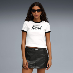 Футболка женская Puma FUTURE.PUMA.ARCHIVE Graphic Slim Tee