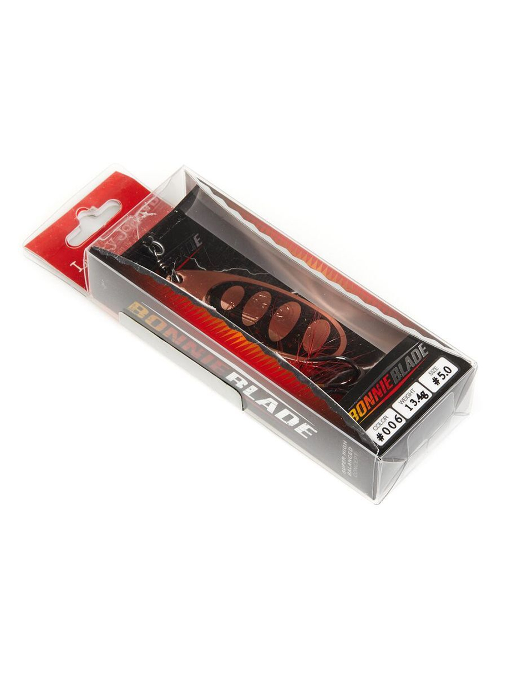 Блесна вращающаяся Lucky John BONNIE BLADE 4 10.3г 011 в блистере