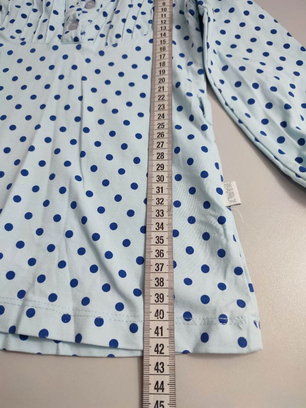 Блузка Wanex в горох на 1-2 года