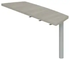 Приставка боковая большая на опорную тумбу Wing WN.103.O 500x1613x750