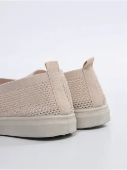 Мокасины летние текстильные