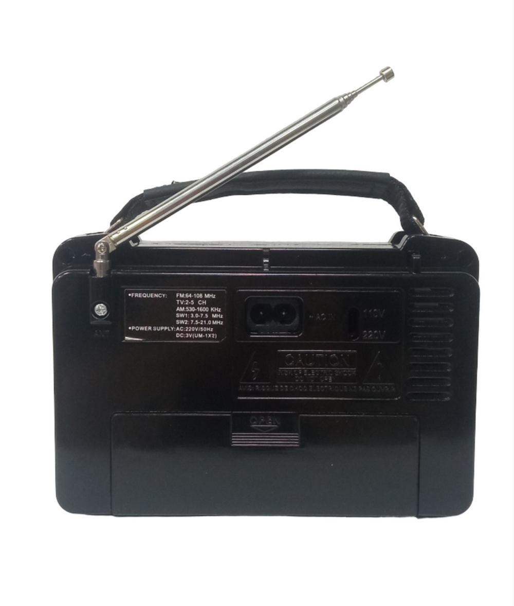 Радиоприемник переносной FM TV AM SW сеть/бат. Soewel SW-701AC